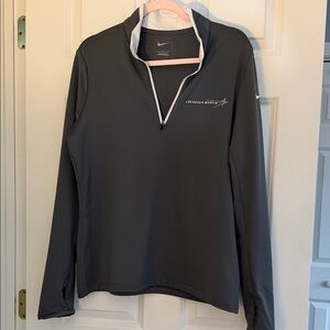 Men’s Nike large lightweight quarter zip Gray Pullover Lockheed Martin Branded